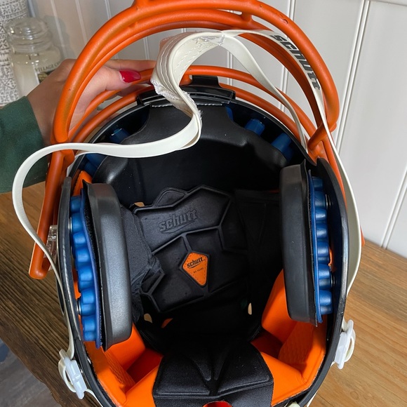 Signed Authentic Full Size Jarvis Landry Browns Helmet - Picture 5 of 6